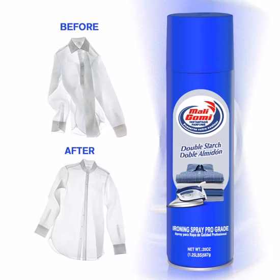 2016 mais novo spray de amido para produtos de cuidados domésticos