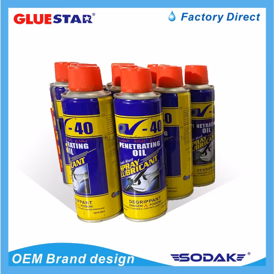 Spray lubrificante antiferrugem 450ml para cuidados com o carro detalhando entrega rápida doméstica